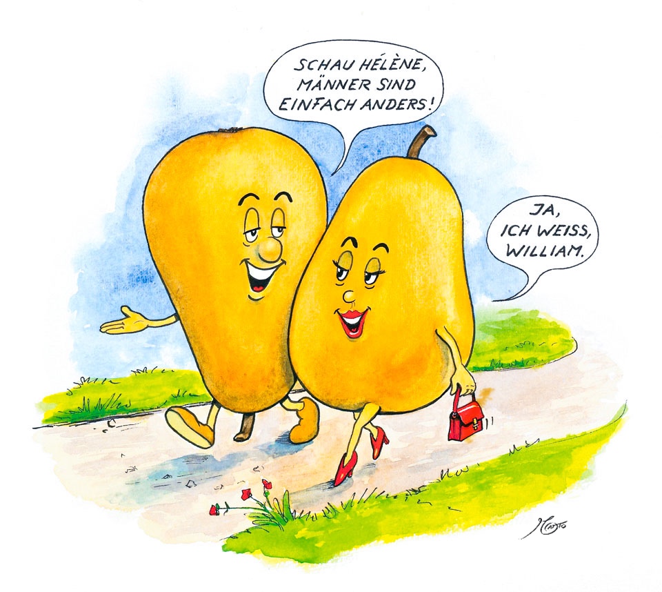 Der Kartoffelpoet Cartoon