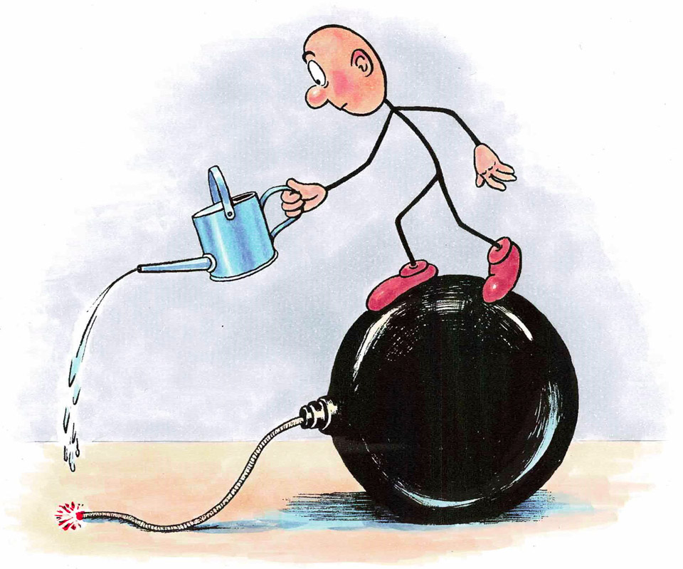 Der Kartoffelpoet Cartoon