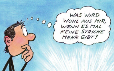 Gehen die Striche aus?