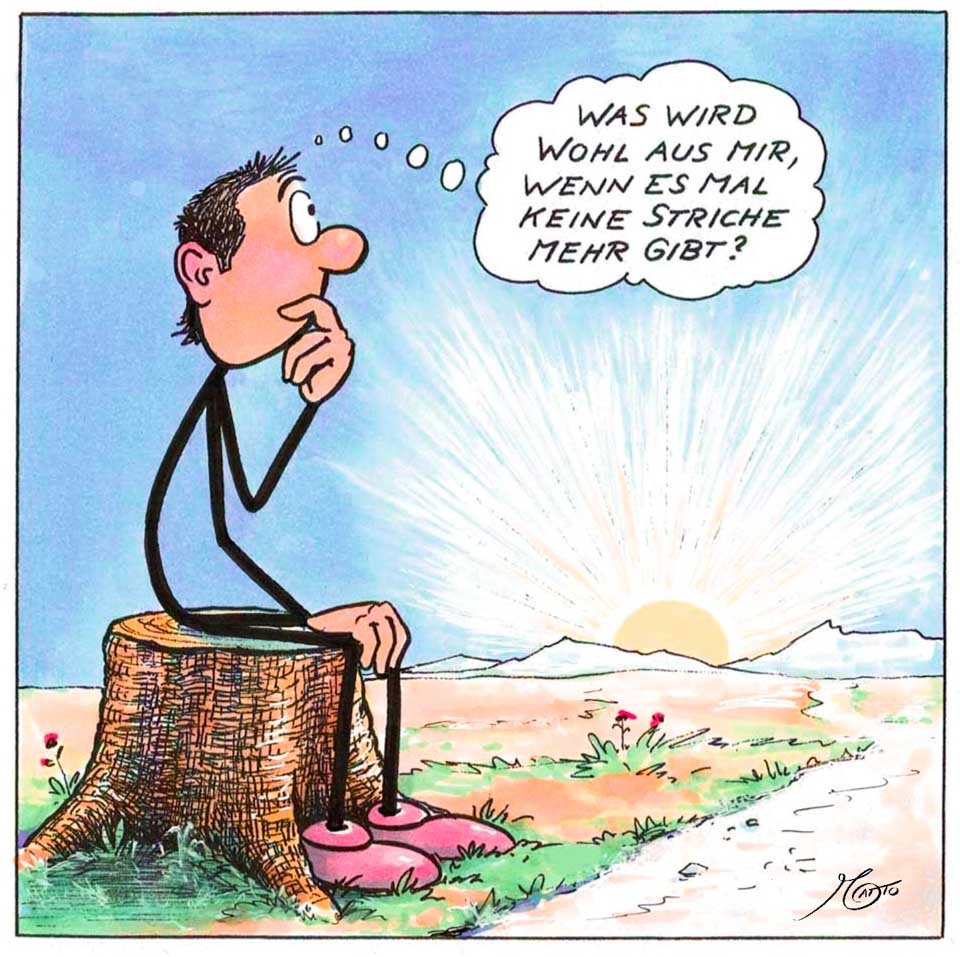 Der Kartoffelpoet Cartoon